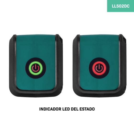 LÁSER DE LÍNEA CRUZADA | VERDE - AUTONIVELANTE - 18 METROS DE ALCANCE - VONROC – KnockOutlet