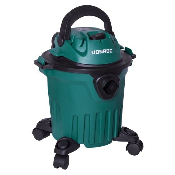 ASPIRADORA EN SECO Y EN HÚMEDO 1000W CON TANQUE DE 12L - VONROC – KnockOutlet