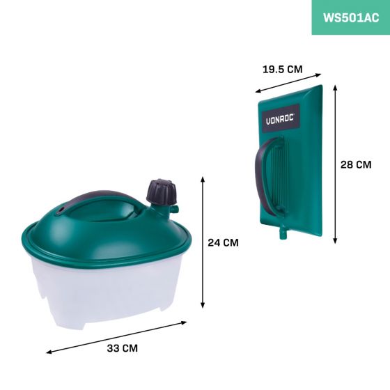 VAPORIZADOR DE PAPEL TAPIZ 2000W - 4.5L VONROC – KnockOutlet