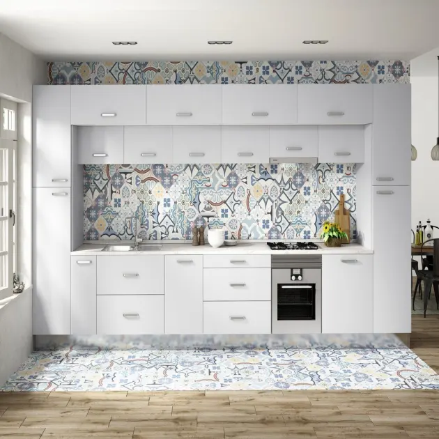 Modulo de cocina columna blanco 220x40x58 ALVIC (SAMUEL) – KnockOutlet