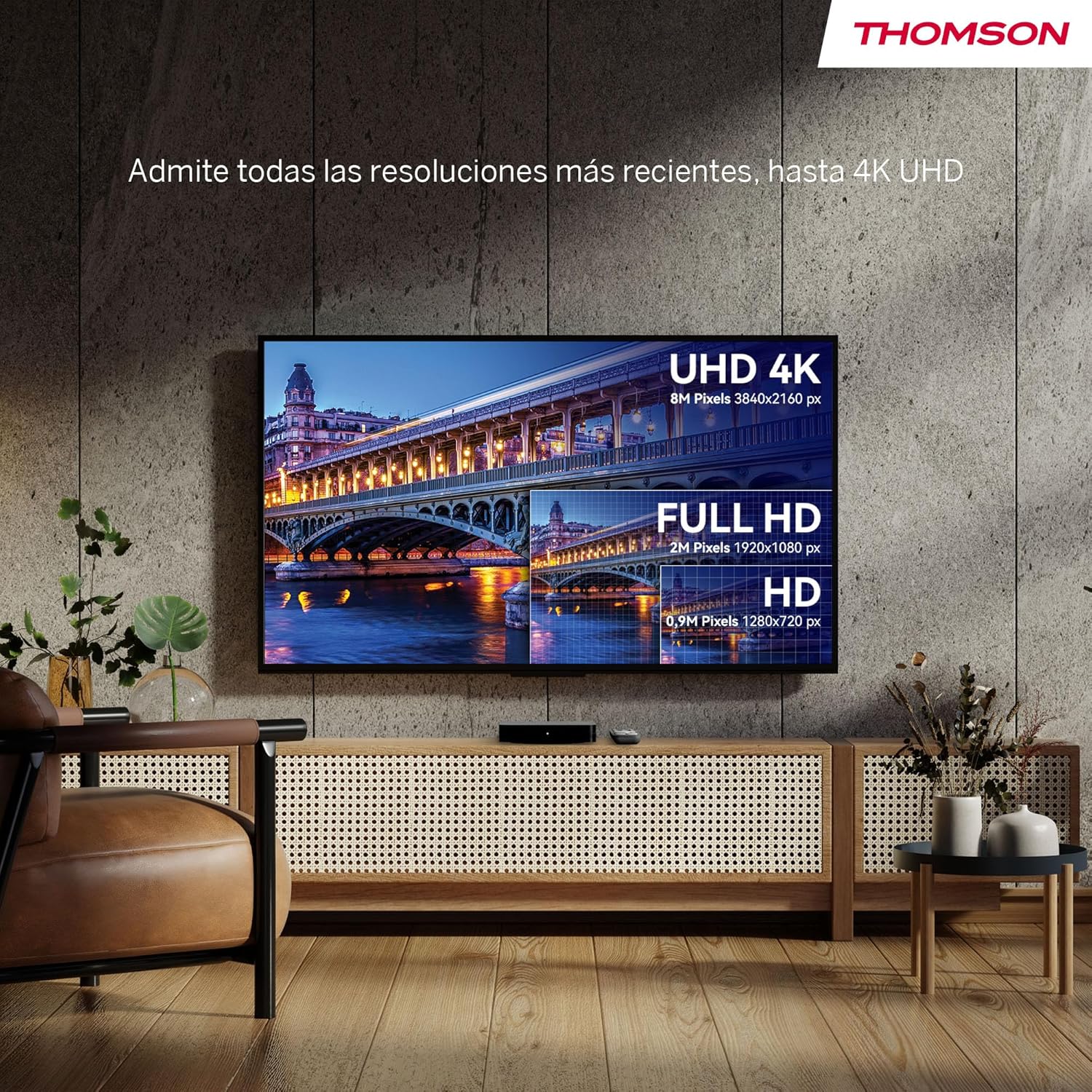 Thomson TV Box 240 , 4K UHD, Google TV – KnockOutlet