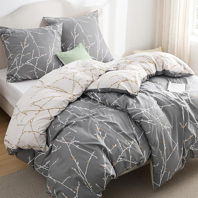 Ropa de cama reversible Bedsure, 4 piezas