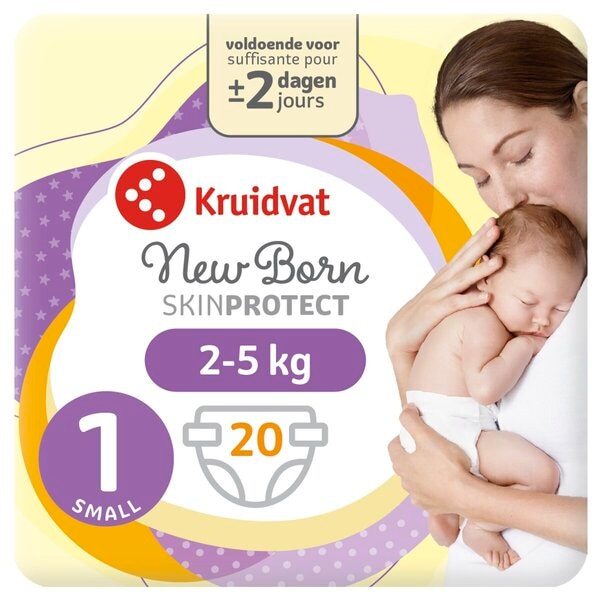 Pañales Kruidvat 8 × 20