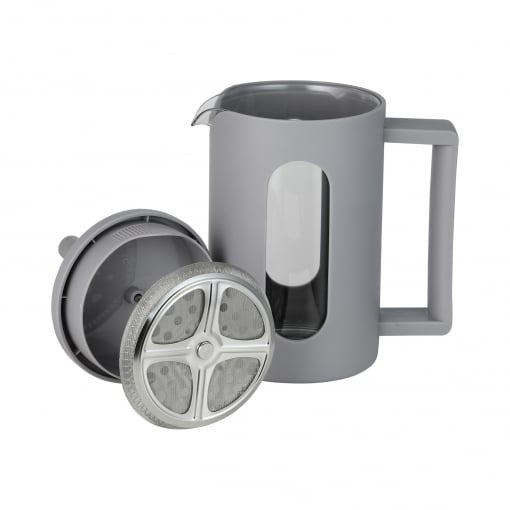 Cafetera de Émbolo de Vidrio San Ignacio Luna, 3 tazas, 0,8 L - Negro – KnockOutlet