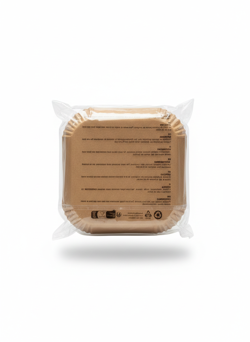 Papel para freidora 20 × 20 cm, 50 uds.