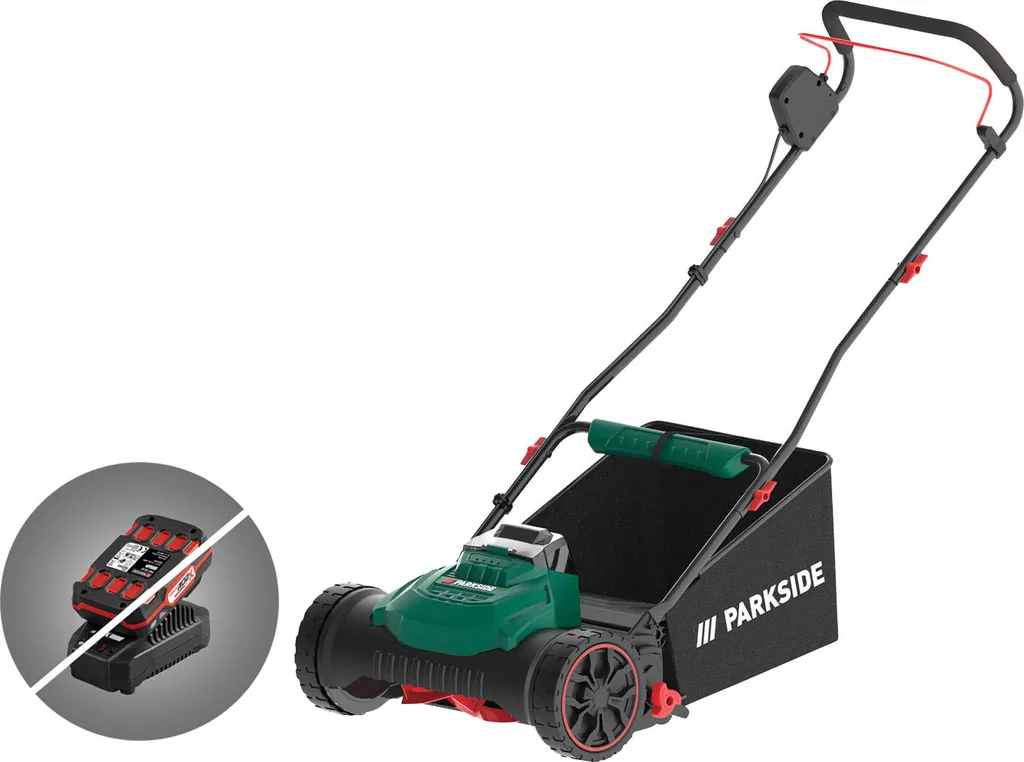 Cortacésped Parkside PSMA 20-Li A1
