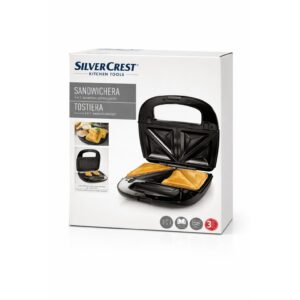 Sandwichera Silvercrest 3 en 1 de 750 W