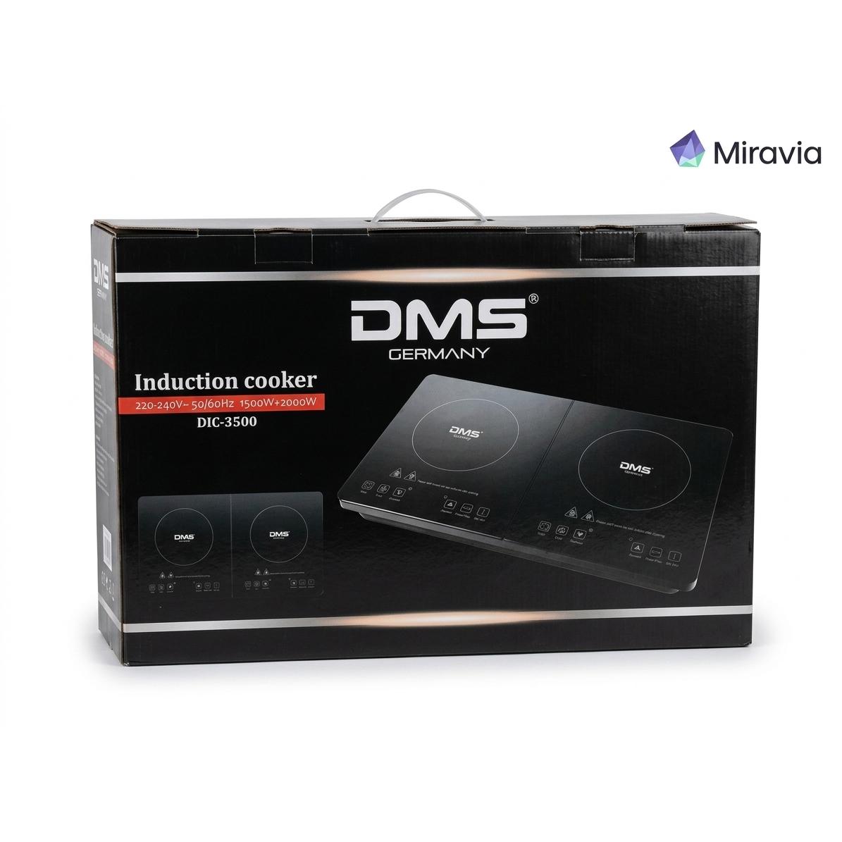 Placa de inducción doble DMS