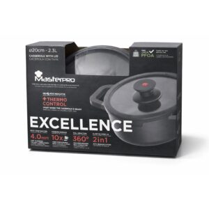 Cacerola Masterpro Excellence de 2,3 litros