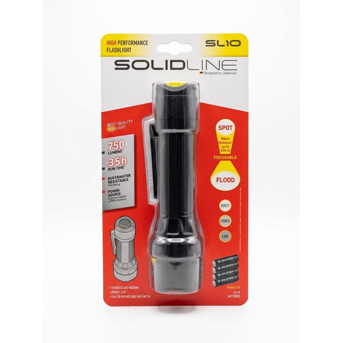 Linterna Solidline SL10 de 750 lm