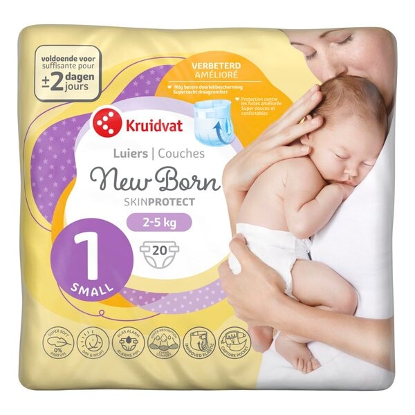 Pañales Kruidvat 8 × 20