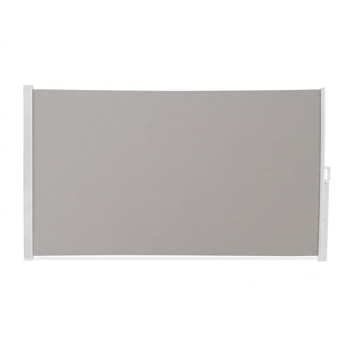 Toldo lateral gris de 140 × 300 cm