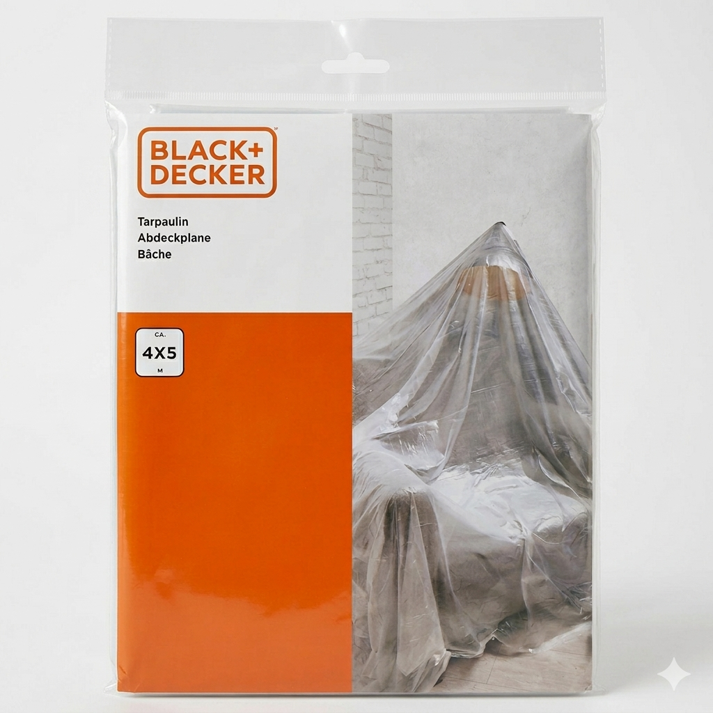 Lonas Black+Decker 4 × 5 m, 2 unidades