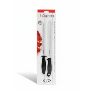 Set jamonero y chaira 3 Claveles