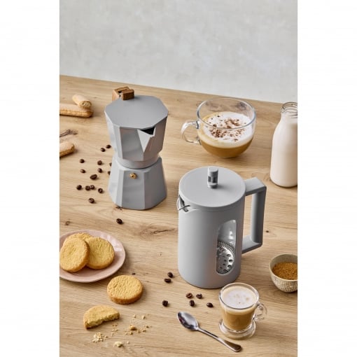 Cafetera de Émbolo de Vidrio San Ignacio Luna, 3 tazas, 0,8 L - Negro – KnockOutlet