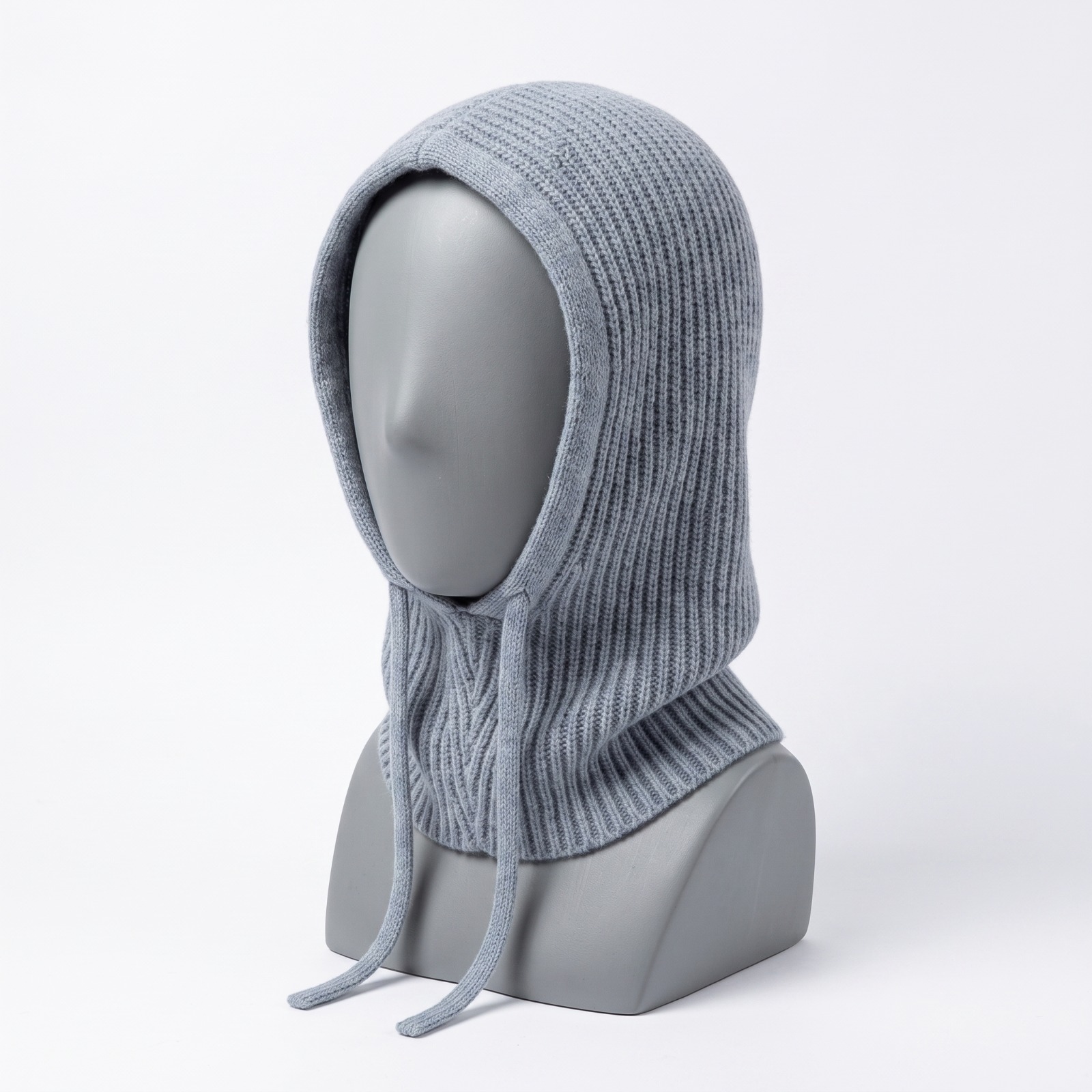 Capucha balaclava de punto unisex, 2 en 1