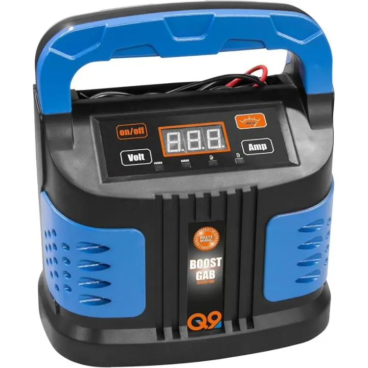 Cargador automático GUEDE Gab 12V/6V-10A Boost 85142, monitorización de batería, cargador para coche, voltaje de carga