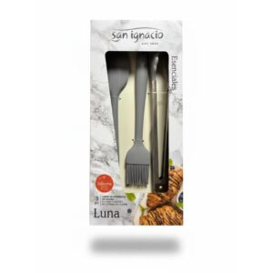 Set de tres utensilios de cocina San Ignacio Luna de silicona